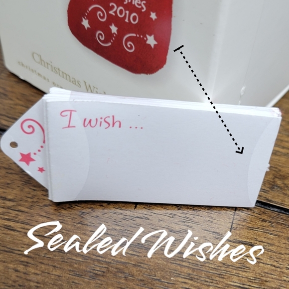 2010 Hallmark Keepsake Christmas Wish Keeper Ornament Sealed Wishes - Picture 3 of 7